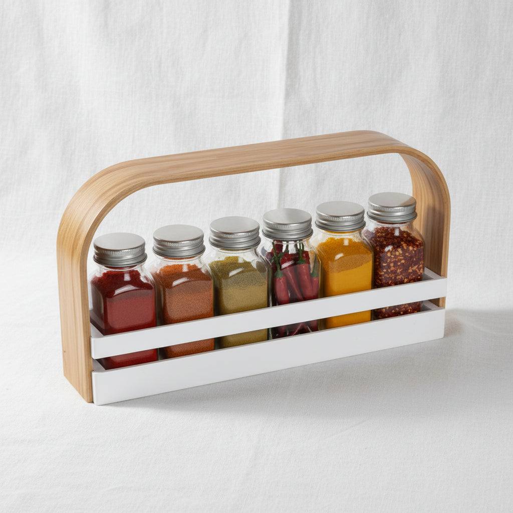 Arched Spice Jar Organizer
