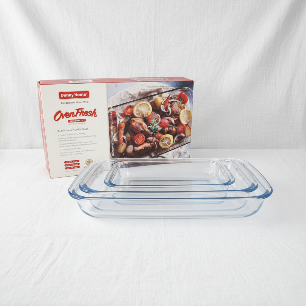 Borosilicate Baking Pans Set