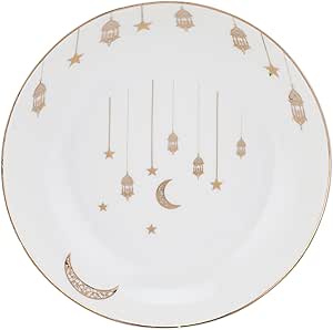 Lantern and Crescent Decor Plate