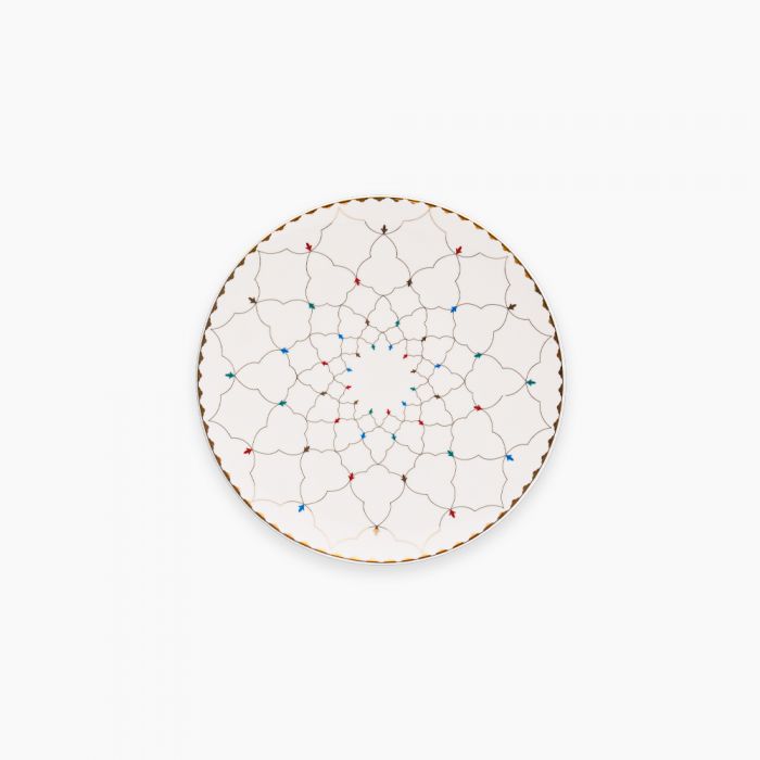 Circular Geometric Decor Plate