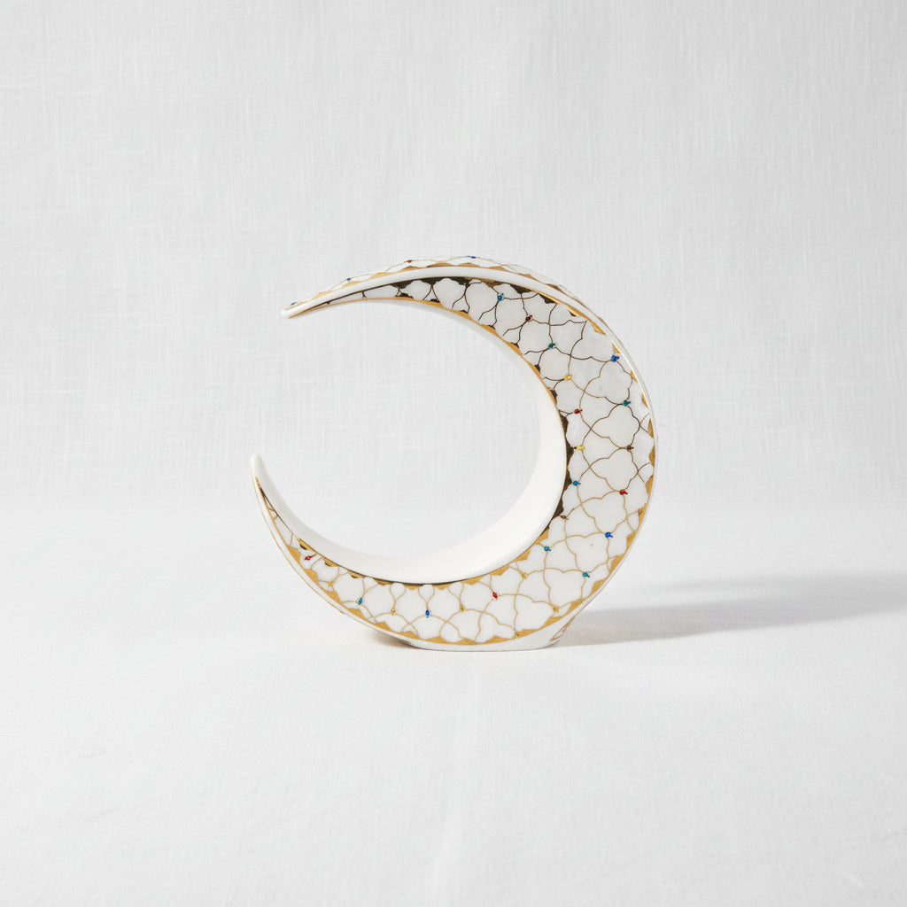 Decorative Crescent Moon Figurine
