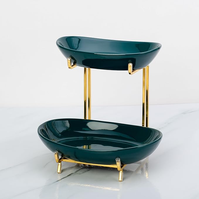 Two - tiered tray