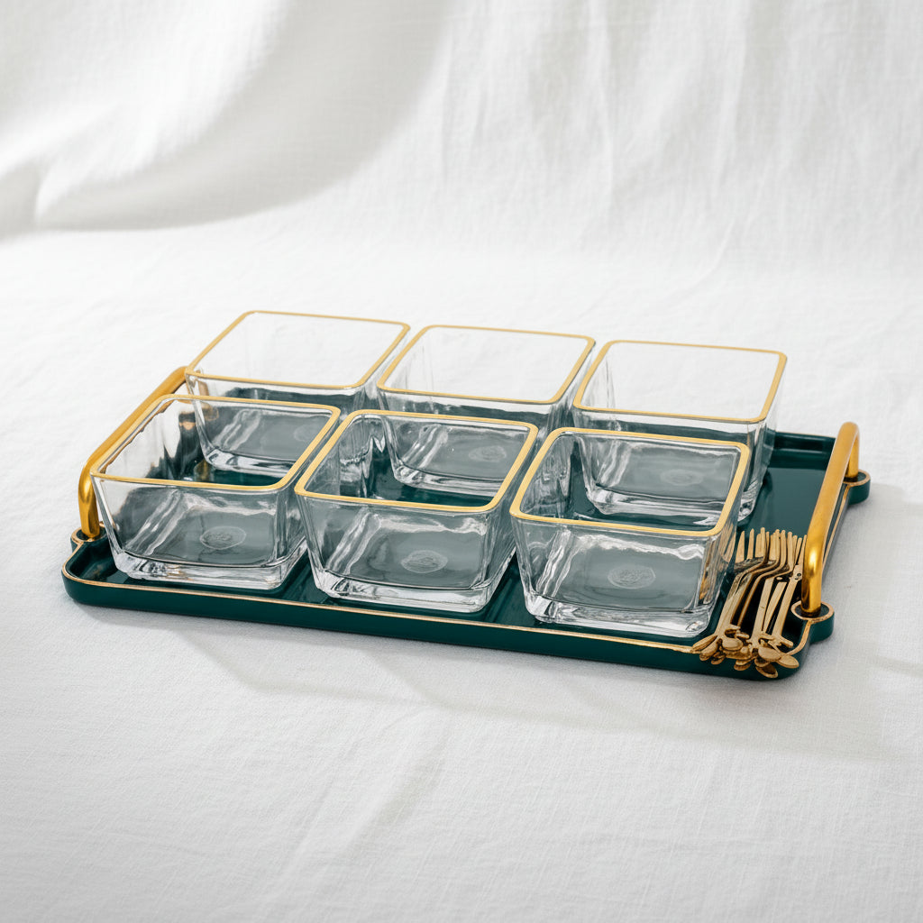 Multi - compartment appetizer set