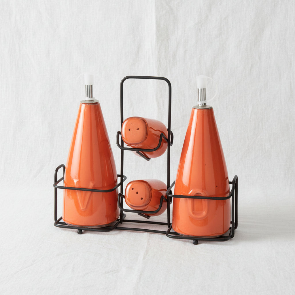 Condiment and Spice Organizer Set