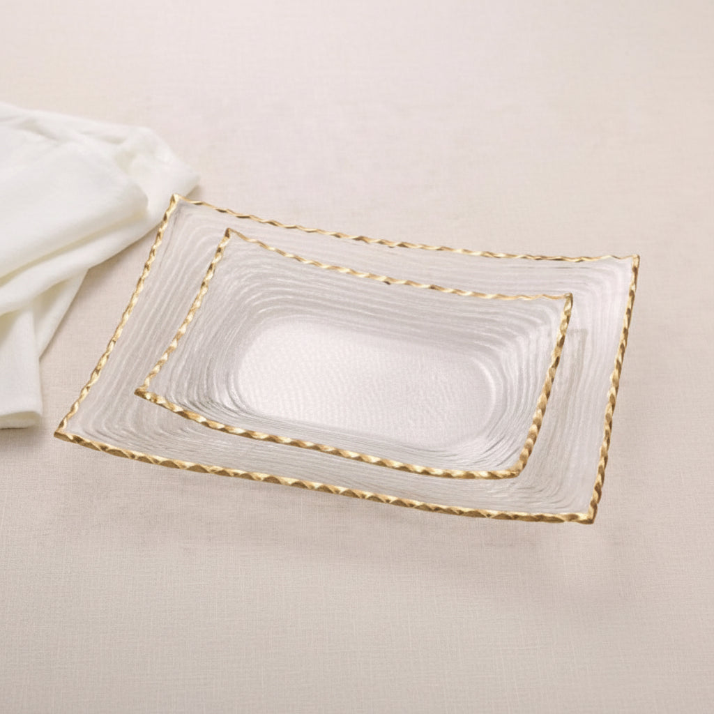 Glass Serving Trays