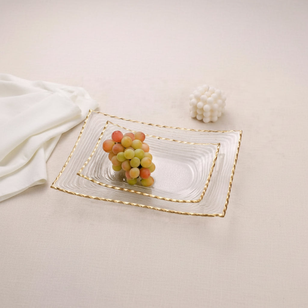 Glass Serving Platter