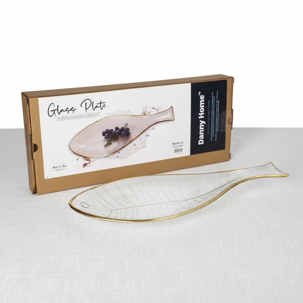 Fish-shaped serving dish