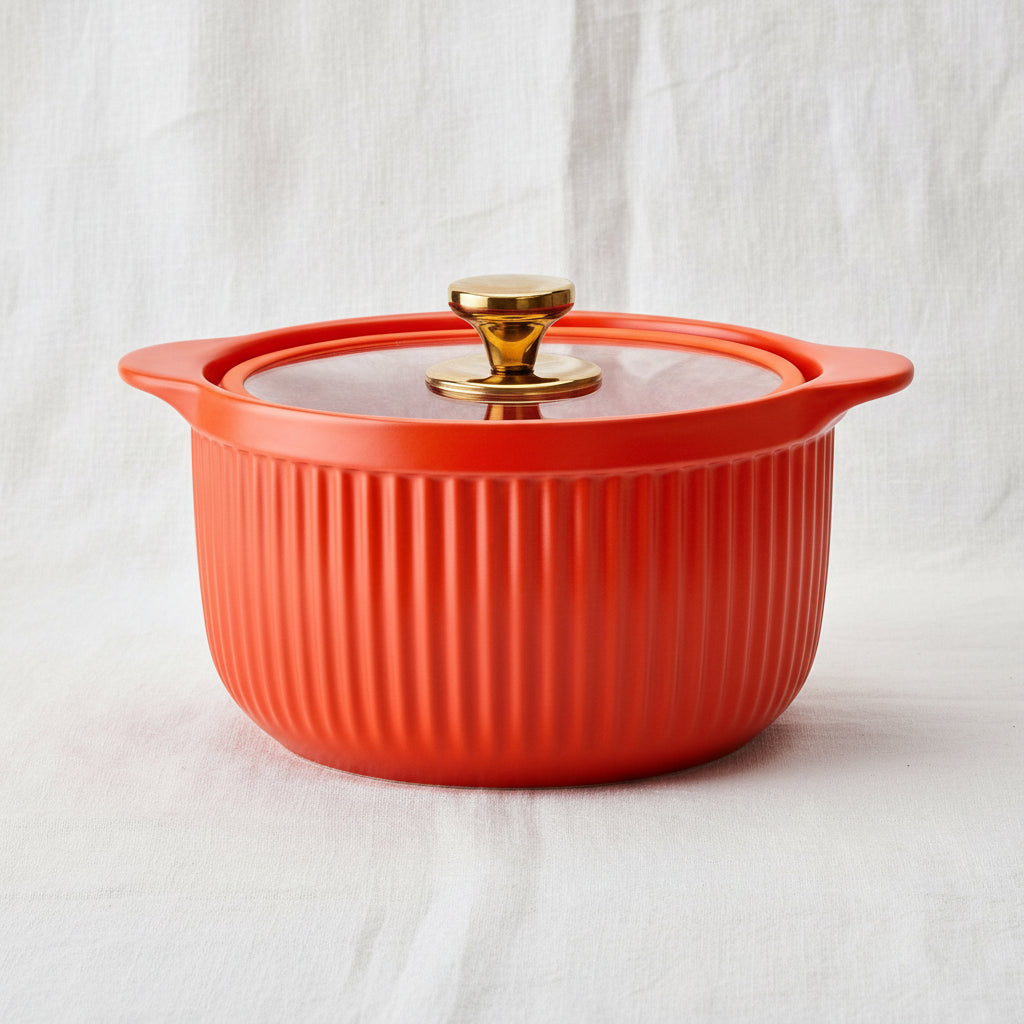 Ribbed Cooking Casserole